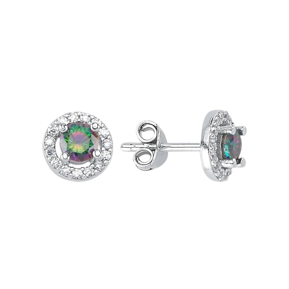 Fine Jewelry Mystic Topaz Earrings